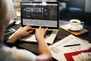 Improving website content to better support users