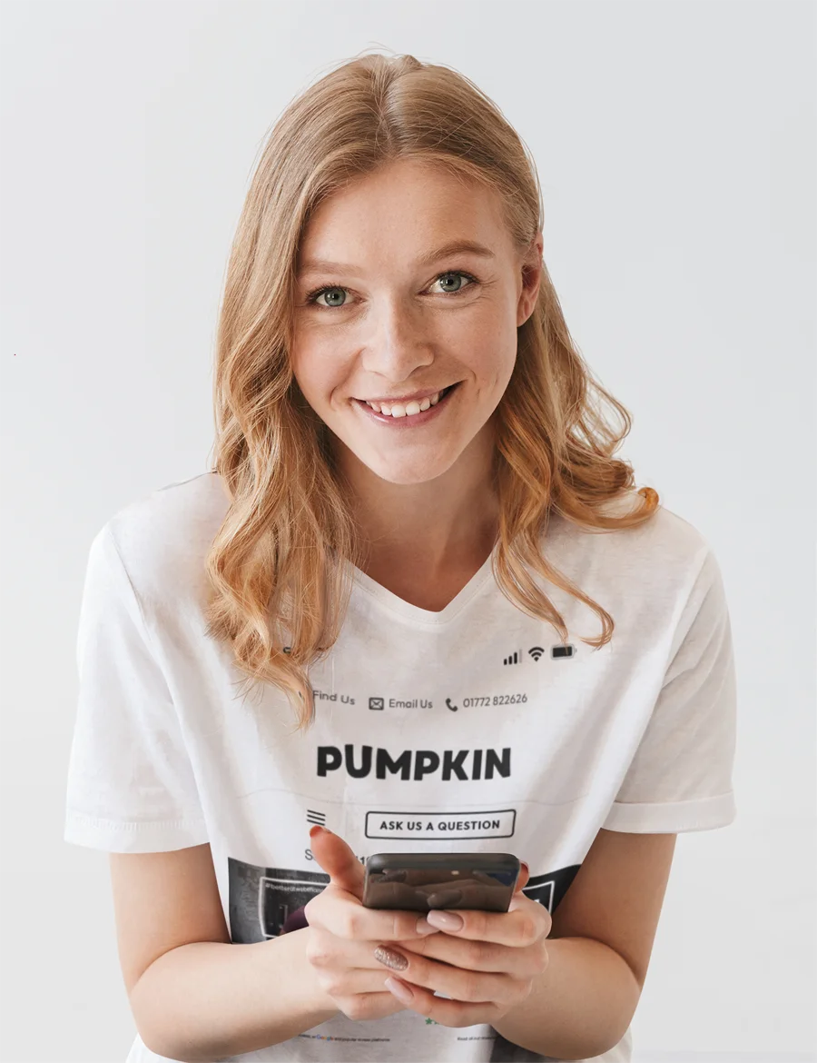 calling pumpkin web design preston