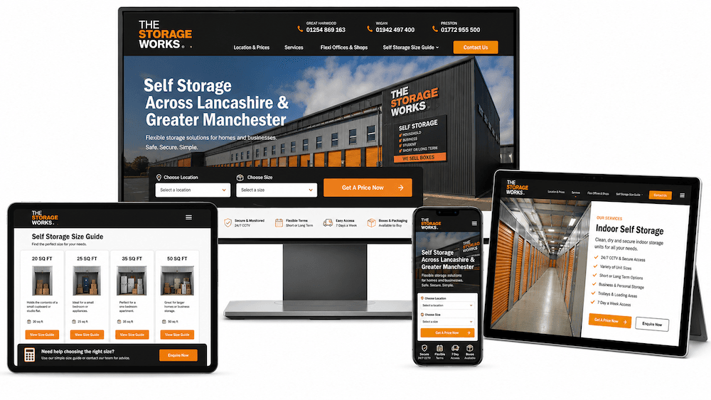 responsive layouts for the storage works